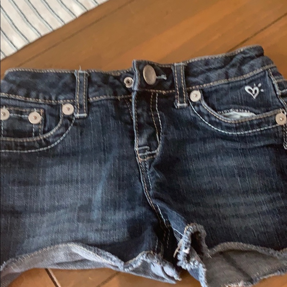 Girls Justice denim shorts